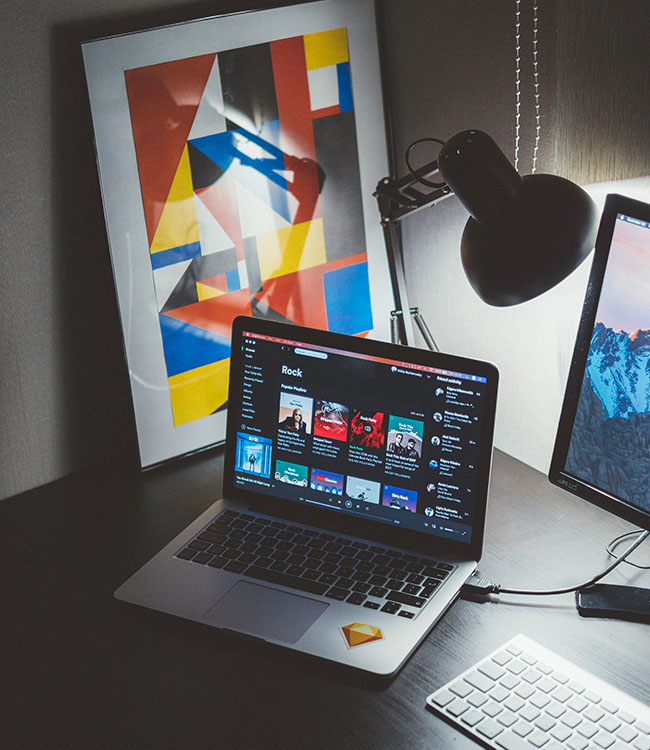 Laptop image by 
                        Nikita Kachanovsky from Unsplash